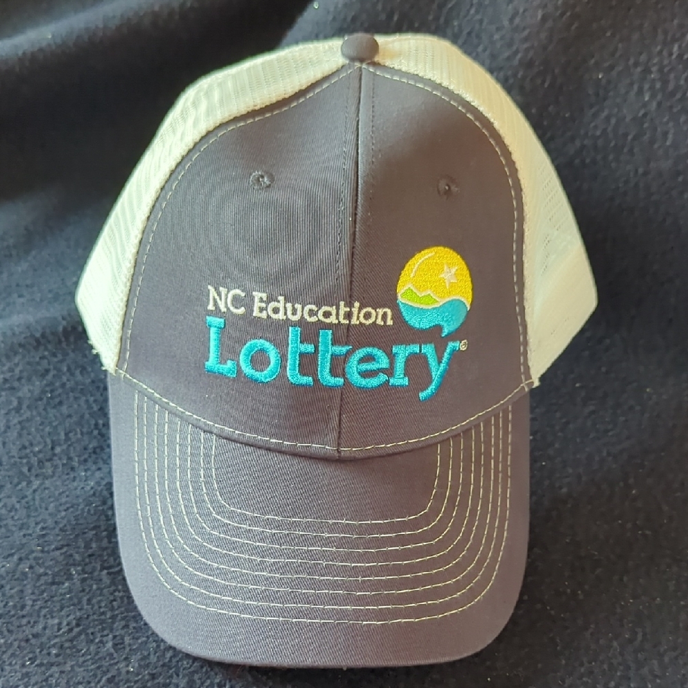 BWM Global NC Education Lottery Navy and White Cap